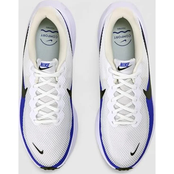 Nike Revolution 8, Laufschuhe für Herren mit atmungsaktivem Mesh-Obermaterial und Dämpfung, grau – Bild 5