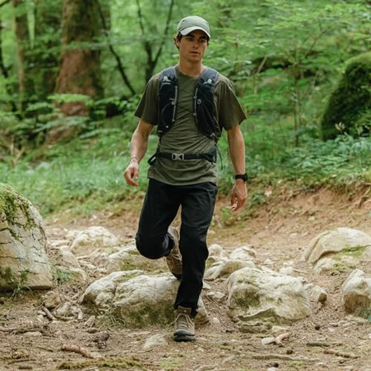 Salomon QUEST ROVE Gore-Tex® Wanderschuh, wasserdicht und atmungsaktiv mit hoher Knöchelstütze – Bild 6