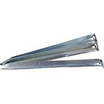 Regatta Stahl-V-Zeltheringe 23 cm, 5er-Pack für weichen und nassen Boden