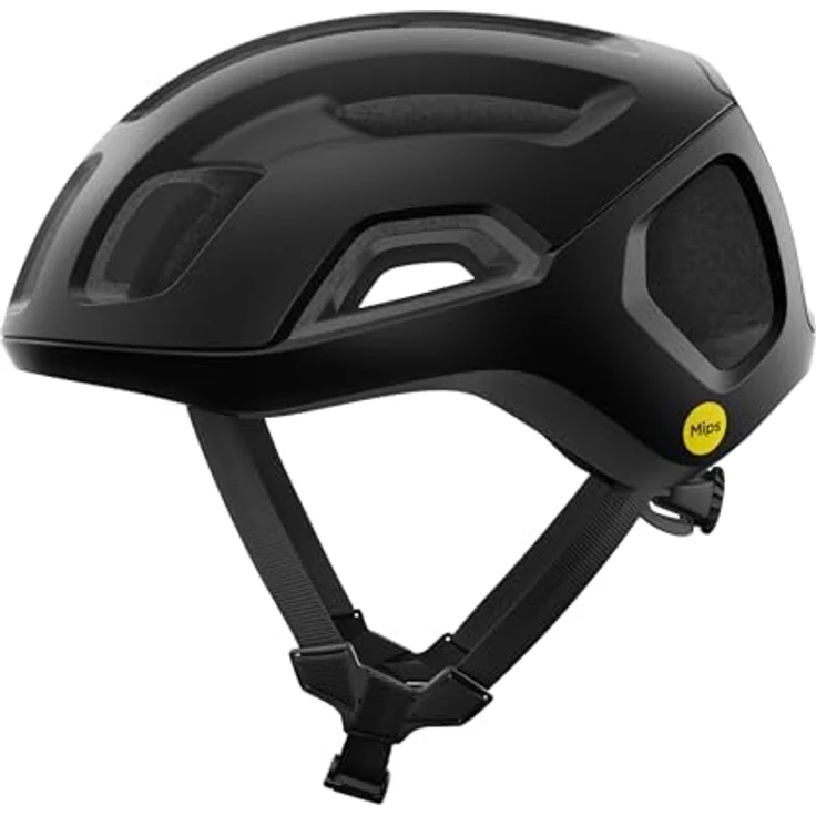 POC Ventral Air MIPS, leichter Fahrradhelm mit optimaler Belüftung und individuellem Sitz, schwarz, Größe M – Bild 1