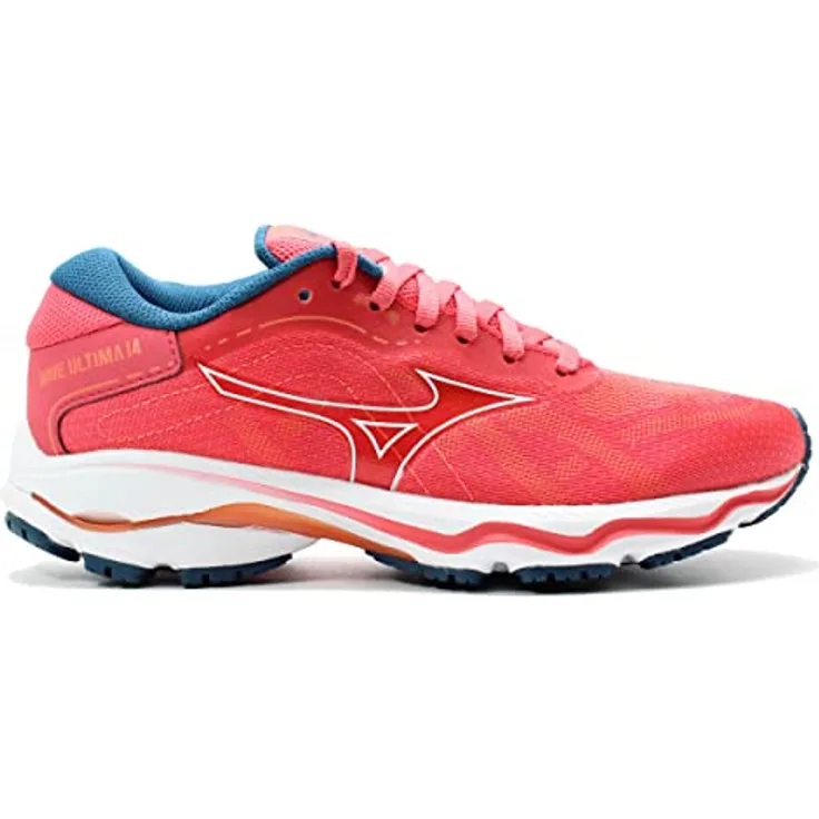 Mizuno Wave Ultima Laufschuhe, professionelle Laufschuhe mit exzellenter Dämpfung, grau