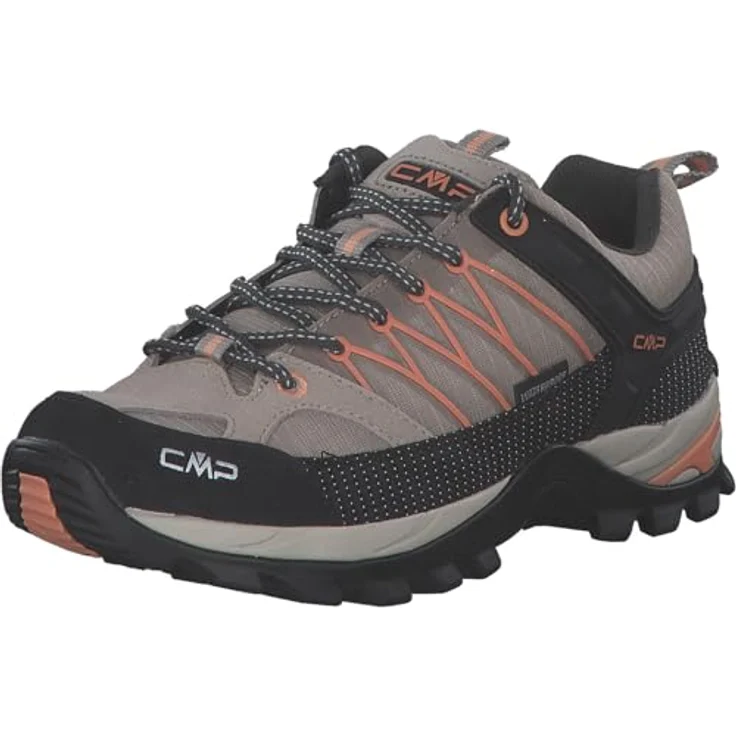 Campagnolo CMP Rigel Low, Damen Wanderschuhe mit Gummi-/Synthetiksohle, grau, Größe 38 – Bild 1
