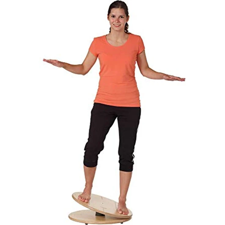 pedalo® Balancekreisel 50 Sport + Kids, Gleichgewichtstrainer mit gummierten Antirutsch-Standfüßen, belastbar bis 120 kg, Made in Germany – Bild 3
