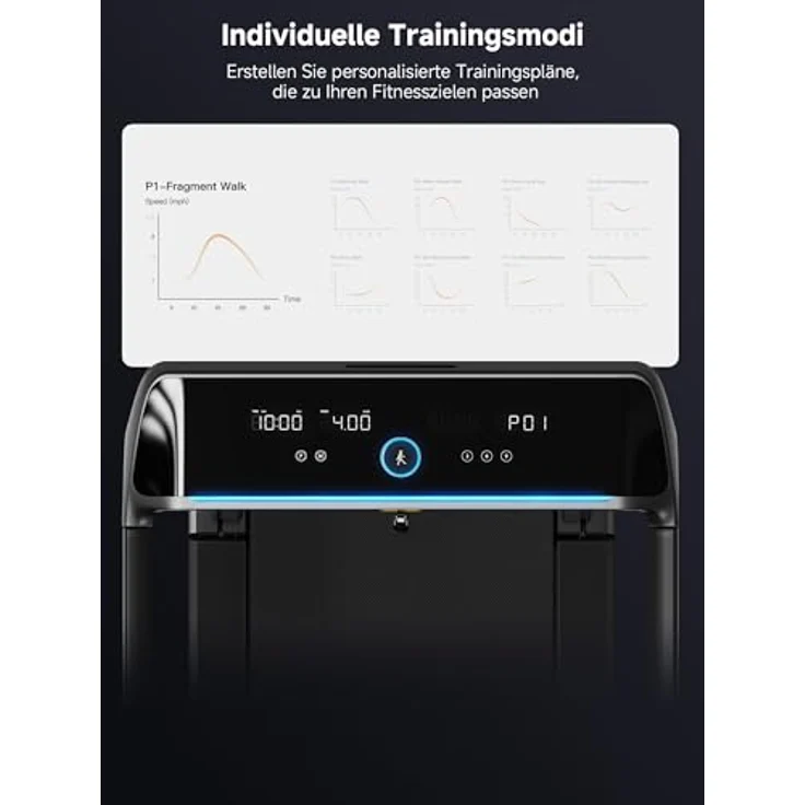 WALKINGPAD WalkingPad X218, Laufband mit LED-Display und NFC-Konnektivität, schwarz – Bild 8
