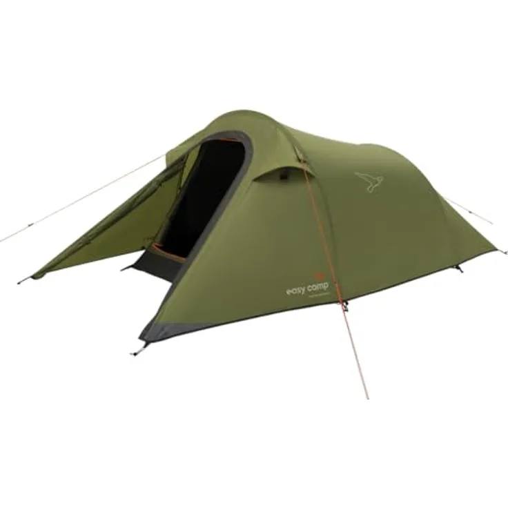 Easy Camp Reindal 2 Blackroom, wetterfestes Zelt für 2 Personen, leicht und tragbar, einfach aufzubauen