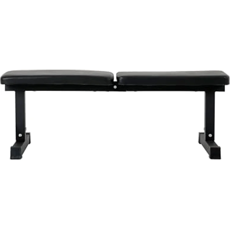 Rebel Flachbank Trainingsbank, robuste Bauweise mit ergonomischem Design, 120kg Belastbarkeit – Bild 2