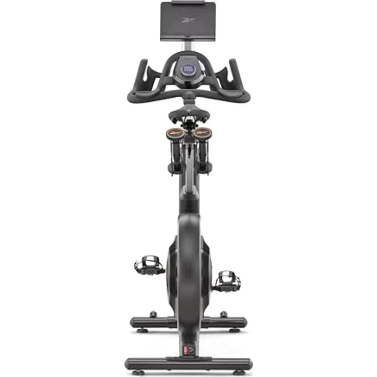 Reebok Z-Tech Sprint Bike, Ergometer mit 13 kg Schwungrad und 50 Widerstandsstufen, kompatibel mit Trainings-Apps und 12 Fitnessprogrammen – Bild 4