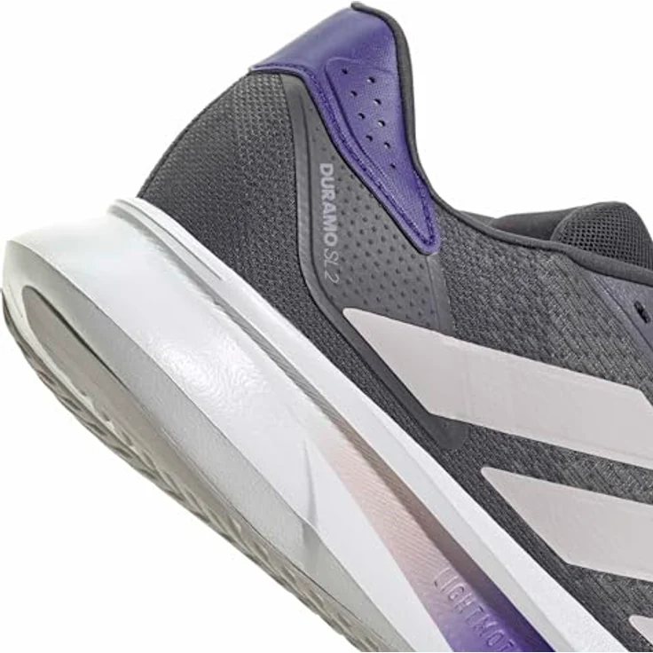 Adidas Duramo SL2, Laufschuhe Herren mit LIGHTMOTION Zwischensohle und Adiwear Außensohle, Mesh-Obermaterial – Bild 5