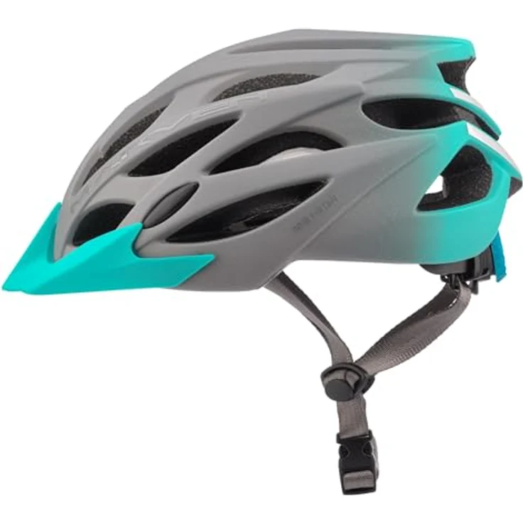 meteor® Marven Fahrradhelm für Herren, Damen und Kinder, mit innovativem LUFTDURCHLASS-System, Fliegennetz und hygienischem Innenleben, sicherer Schnellverschluss, optimal für MTB, BMX und Inliner – Bild 1