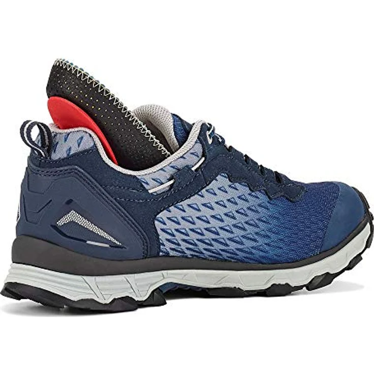 Meindl Activo Sport Lady UK 6,5, Trekkingschuh in blau - jeans/hellgrau mit atmungsaktivem Meshmaterial und Comfort Fit Leisten – Bild 4