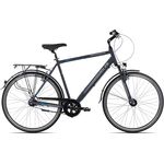 Adler Verona Nexus Herrenfahrrad 28 Zoll 7-Gang Citybike, Darkgrey matt/Grey Blue, 48 cm Rahmen, Laufradgröße 28 Zoll