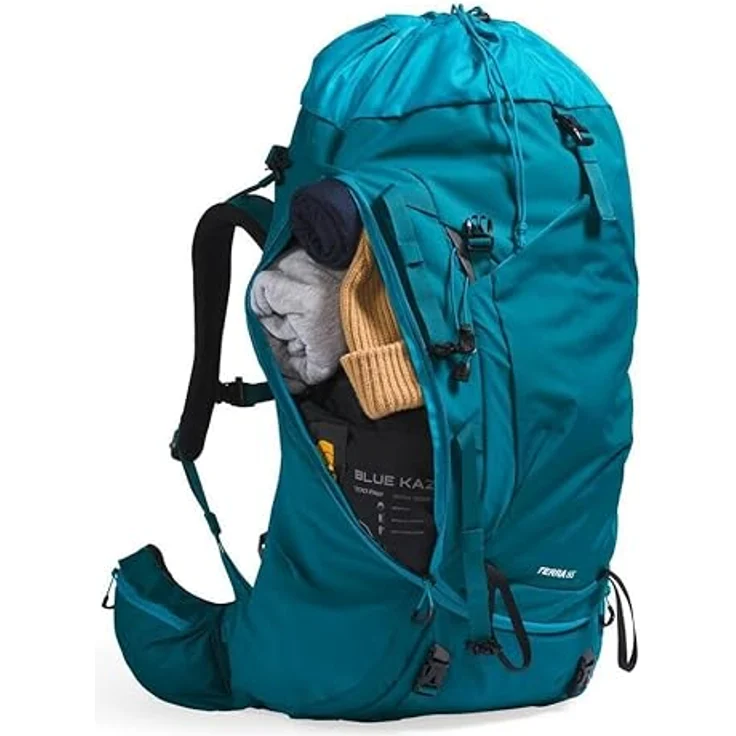 THE NORTH FACE NF0A87C04N1 W TERRA 55, Wanderrucksack für Damen, 55L, Blue Moss-Sapphire Slat, Größe ML – Bild 4