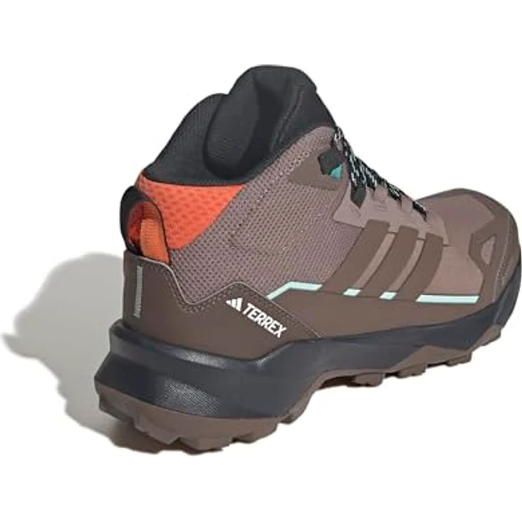 Adidas Terrex Skychaser AX5 Mid GTX Damen Wanderstiefel, wasserdicht, atmungsaktiv, Trace Brown/Earth Strata/Semi Impact Orange, Größe 40 2/3 – Bild 6
