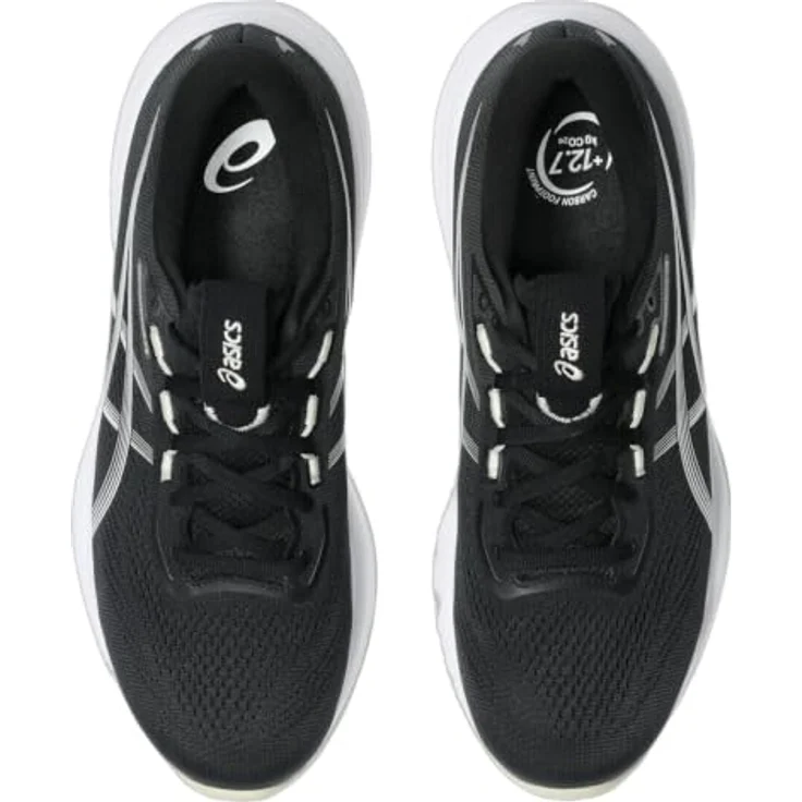 Asics Gel-Cumulus 28, Leichter Laufschuh mit FF BLAST MAX Dämpfung, black/white, Größe: 9.5 – Bild 8