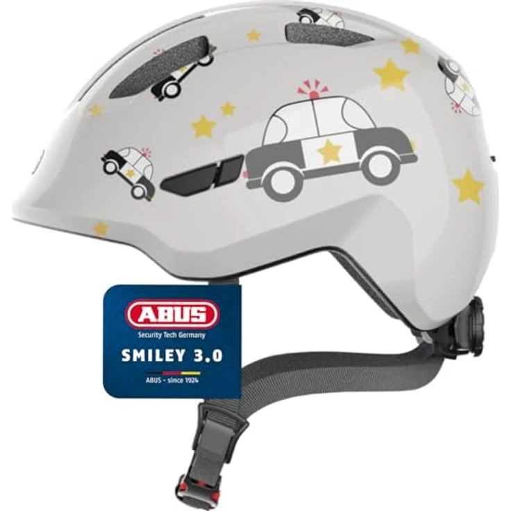 Abus Smiley 3. 0 Helm Grey Police – Bild 2