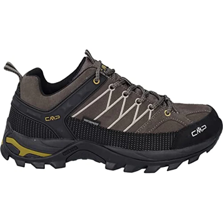 CMP Campagnolo Rigel Low Trekking Shoes, wasserdichte Herren Wanderschuhe mit griffiger Sohle, Schwarz, Größe 41 – Bild 1