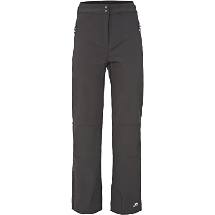 Trespass SQUIDGE II, Damen Softshell Skihosen, wasserbeständig, atmungsaktiv, Schwarz, Größe M – Bild 2