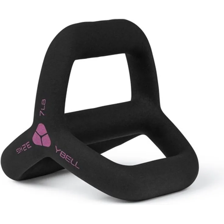 TRX YBell Neo Arc Plus, Multifunktionales Fitnessgerät 3,2 kg, Schwarz, 4-in-1 Kettlebell, Medizinball, Kurzhantel, Push-up Bars