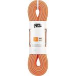 PETZL Verticality Einfachseil, orange, 50m, vielseitig einsetzbar als Einfach-, Halb- oder Zwillingsseil, 9 mm Durchmesser, wasserabweisend, mit Middle Mark-Markierung