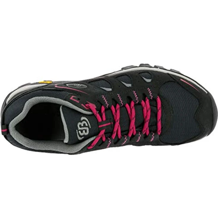 Brütting Damen Wanderschuhe, robuste Outdoorschuhe aus hochwertigem Leder, Schnürung, schwarz, Größe 39 – Bild 5