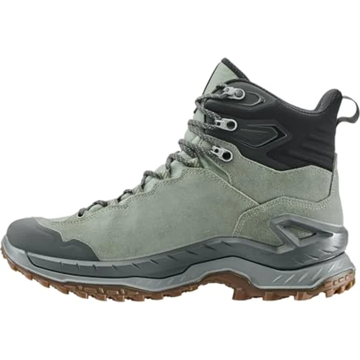 Lowa Innovo GTX Mid, multifunktionaler Wanderschuh mit GORE-TEX Membran, Seegras/Dune, Größe 42 – Bild 1