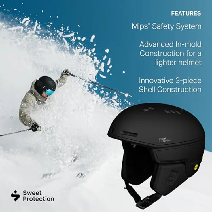 Sweet Protection Adapter MIPS Skihelm, Größe LXL, innovatives MIPS-System für erhöhten Schutz – Bild 2