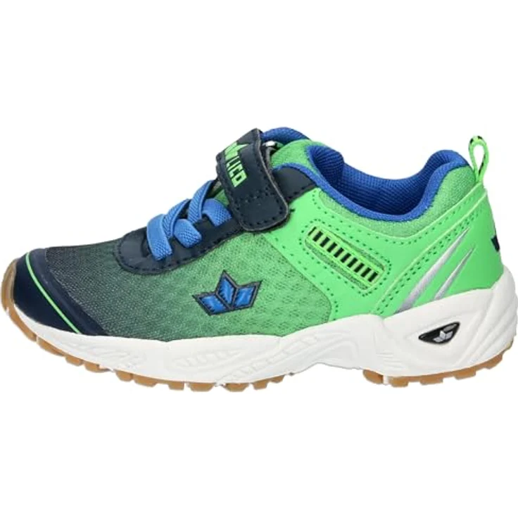 Lico Barney VS, Sportliche Schnürschuhe für Kinder, atmungsaktives Material, grün, Größe 35 EU – Bild 2