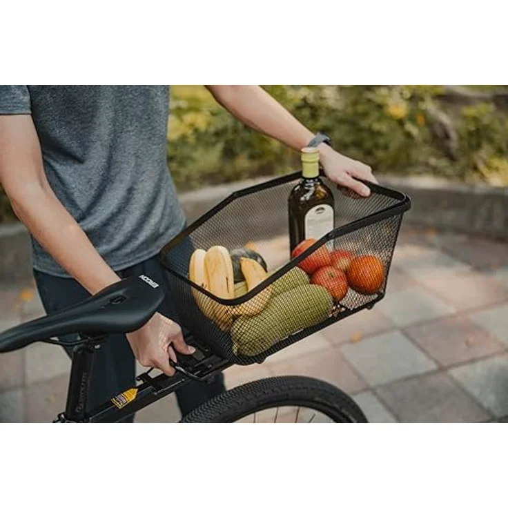 Topeak Urban Basket Rear, Velokorb mit 24 l Volumen, Multi-Mount Panel Design, kompatibel mit MTX, MIK und Racktime – Bild 2