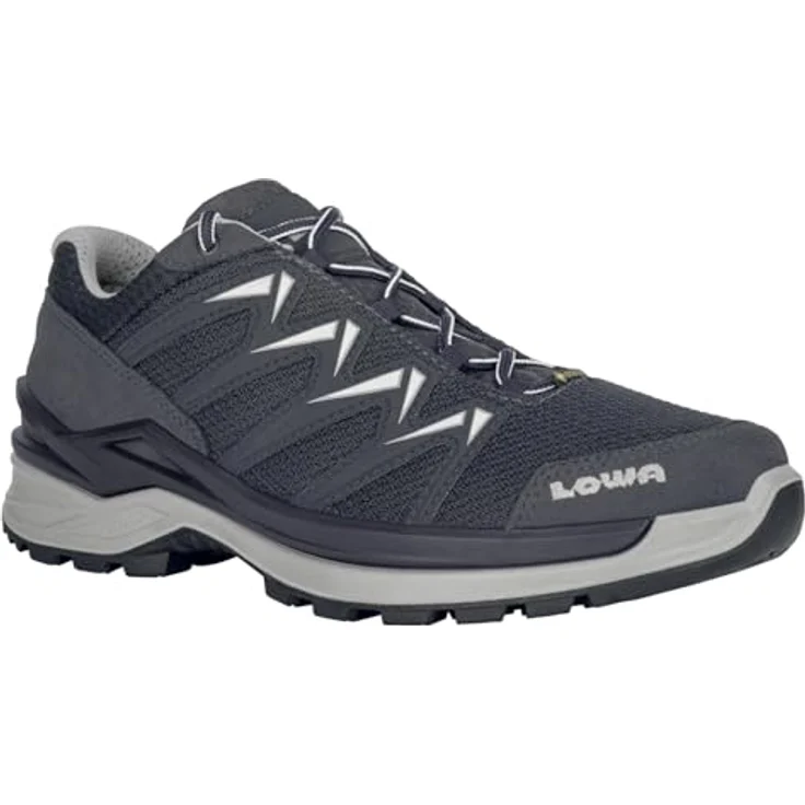 LOWA Innox Pro GTX Low, Multifunktions-Wanderschuhe für Herren, atmungsaktiv und wasserdicht, Stahlblau, Größe 43.5 – Bild 5