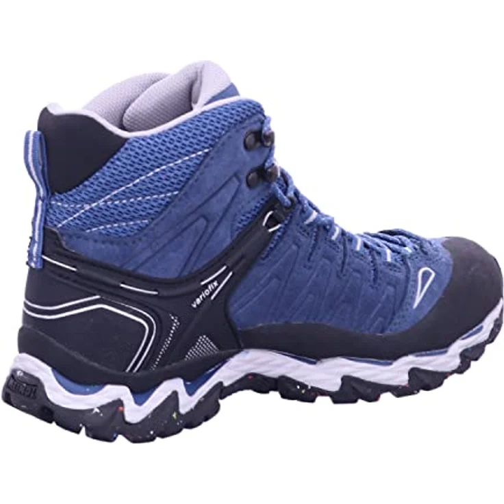Meindl Lite Hike Lady GTX, Wanderschuh aus Veloursleder und Mesh, GORE-TEX, blau/hellgrau, Größe 42 – Bild 5