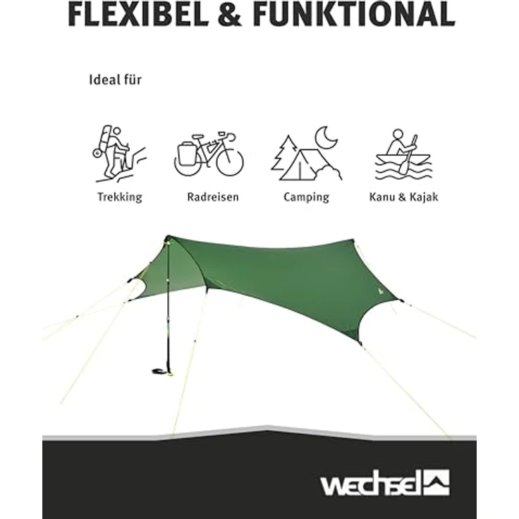 Wechsel Tarp, leichte Plane mit silikonbeschichteter Oberfläche, 0.38 kg – Bild 5