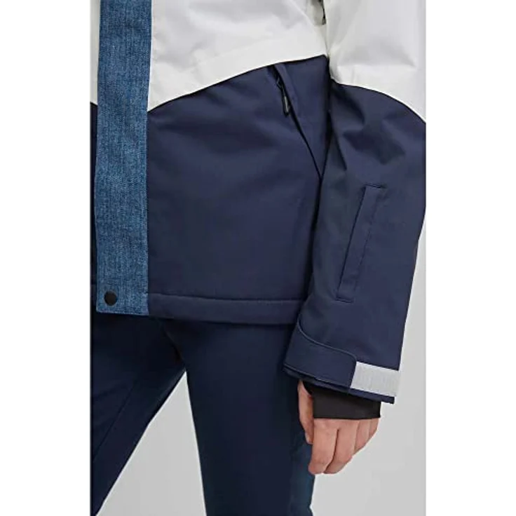 O'Neill Coral Damen Skijacke, wasserdicht, atmungsaktiv, Magma Wärmeisolierung, recyceltes Polyester, Blau, Größe L – Bild 7