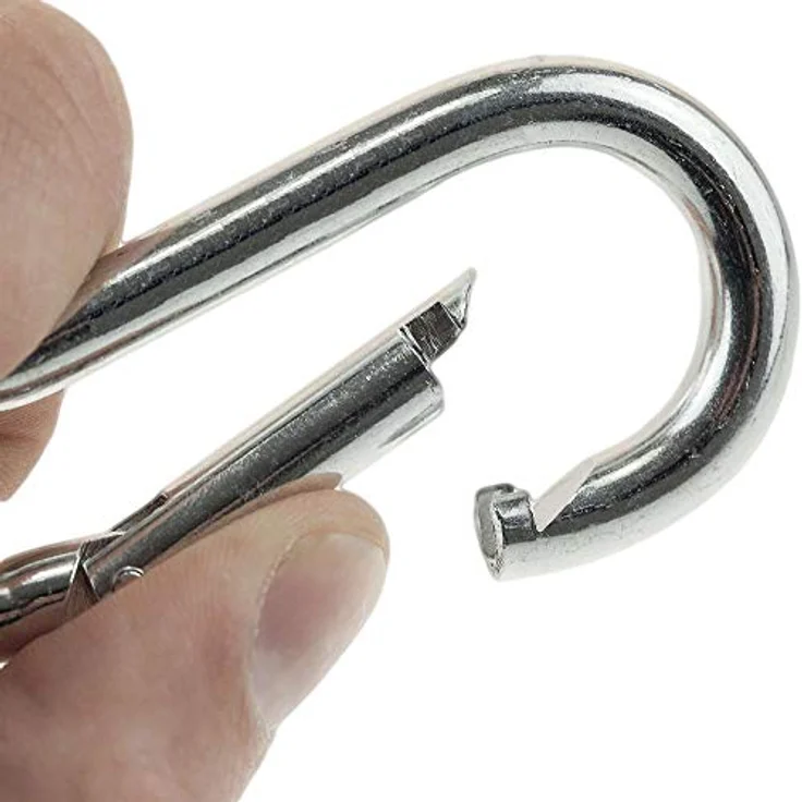 C.P.Sports Griffe für Seilzüge, Kabelzüge, Latzugstange, Rudergriff, Bizeps Trizeps Stange, Trizeps Seil, SZ Stange, Karabiner, Einhandgriff, Unterarmtrainer, Griff Set (Karabinerhaken) – Bild 4