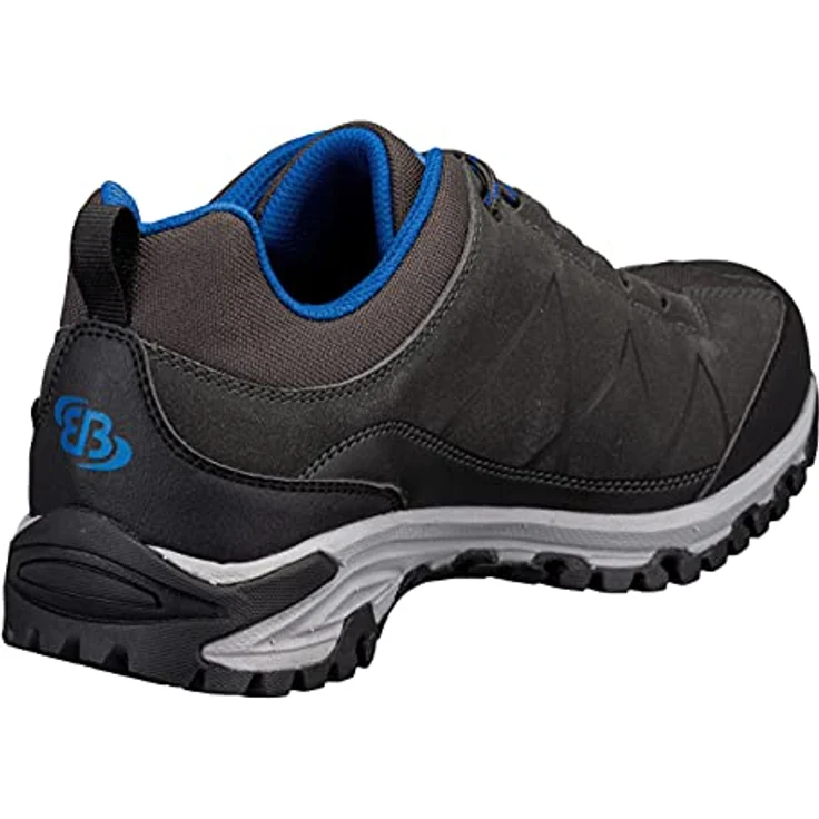 Brütting Kansas, Herren Wanderschuhe, robustes Synthetik-Obermaterial, grau, Größe 44 – Bild 4