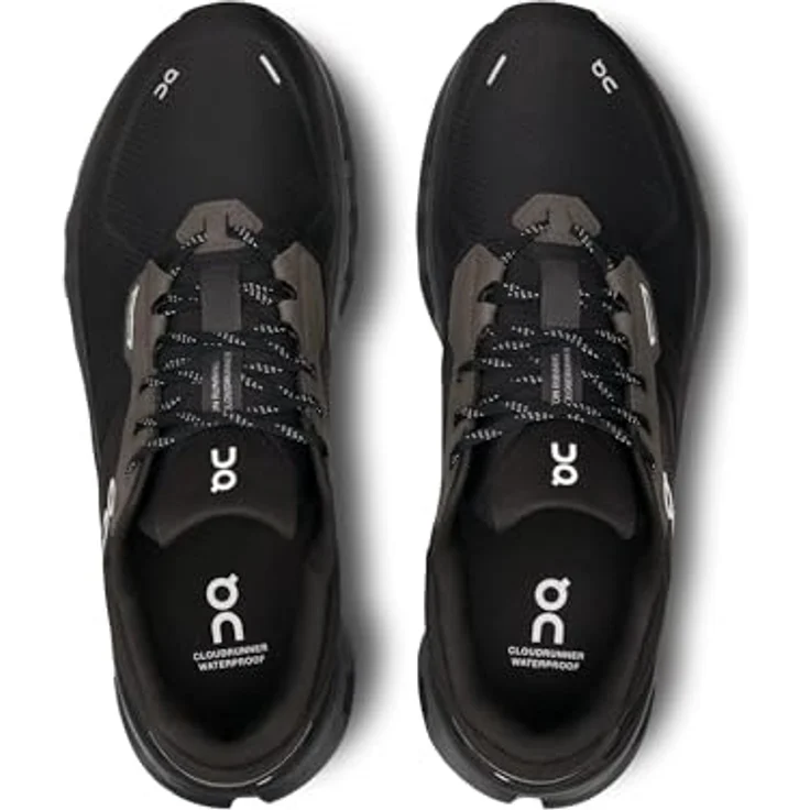 ON Running Cloudrunner 2 WP, Herren Laufschuhe mit wasserdichter Membran, Gummisohle für optimalen Grip, schwarz, EU 42.5 US 9 – Bild 3