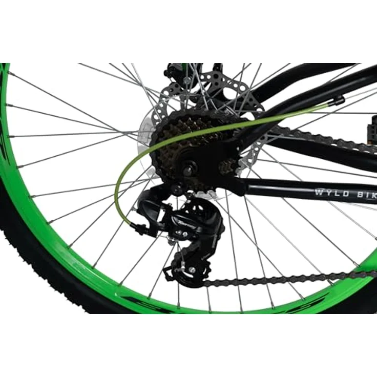 WYLD Mountainbike Fully 26'' Bliss, 21 Gänge, RH 47 cm, mechanische Scheibenbremsen, für Körpergröße 170-185 cm – Bild 4