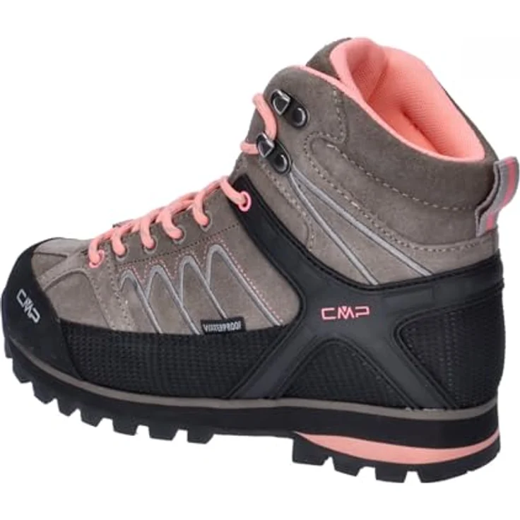 CMP Damen Wanderschuhe Moon Mid WP 31Q4796, Trekkingschuh mit wasserundurchlässiger Membran und Vibram-Sohle – Bild 3