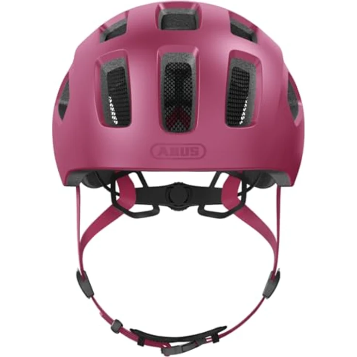 ABUS Youn-I 2.0 Fahrradhelm mit Licht, rot, Größe S für Kinder und Jugendliche, In-Mold-Technologie, optimaler Sitz – Bild 2