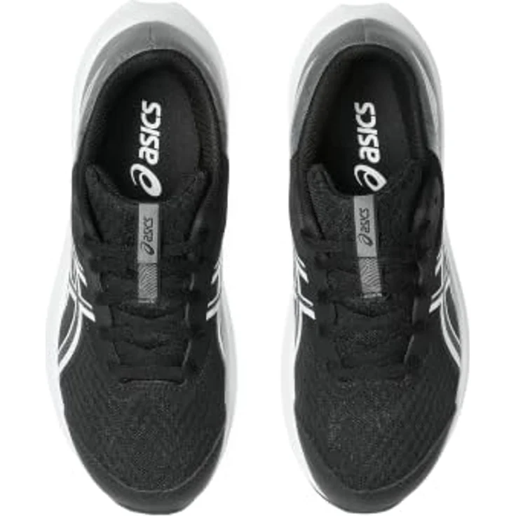 Asics 1014A392-002, Neutrale Laufschuhe für Kinder mit atmungsaktivem Mesh-Obermaterial, griffiger Gummi-Außensohle, schwarz – Bild 4