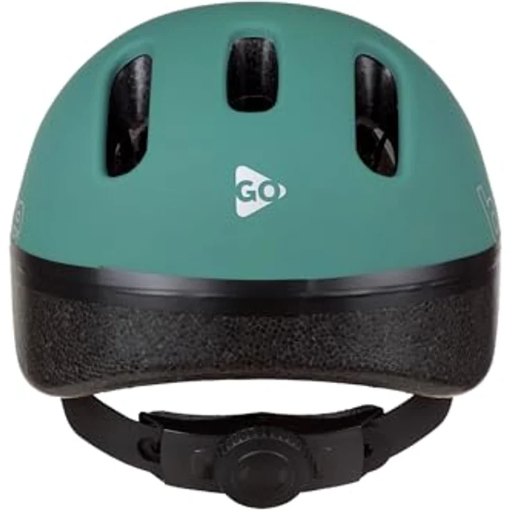 Bobike GO Fahrradhelm für Babys, verstellbar Größe XXS (44–48 cm), Farbe Peppermint mit Insektennetz und reflektierenden Sicherheitsaufklebern – Bild 4