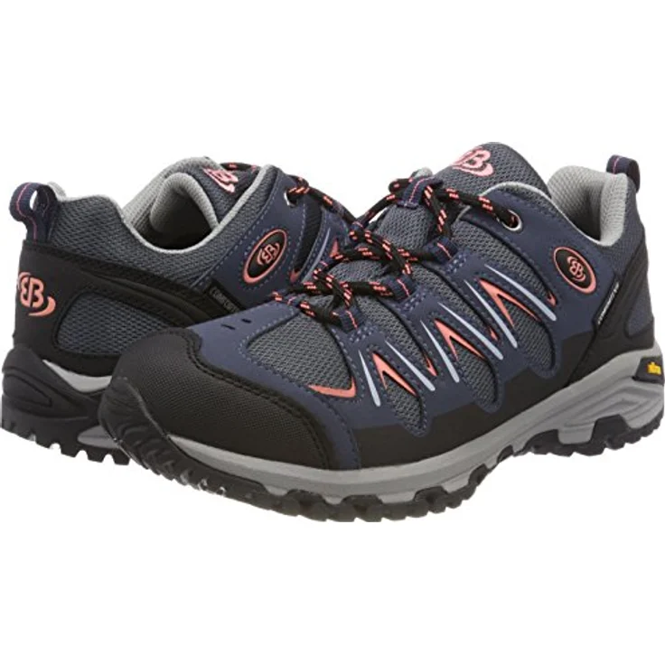 Brütting Damen Wanderschuhe, Outdoorschuhe aus Synthetik, flacher Absatz, Größe 36, Blau – Bild 7