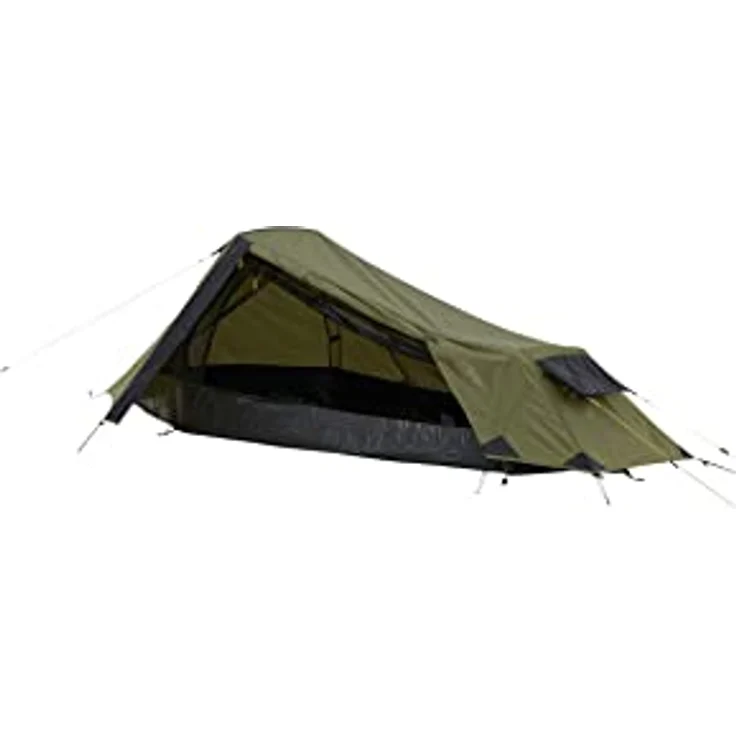 Grand Canyon Richmond 1 - Tunnelzelt für 1 Person | Ultra-leicht, wasserdicht, kleines Packmaß | Trekking, Camping, Outdoor (Capulet Olive) – Bild 1