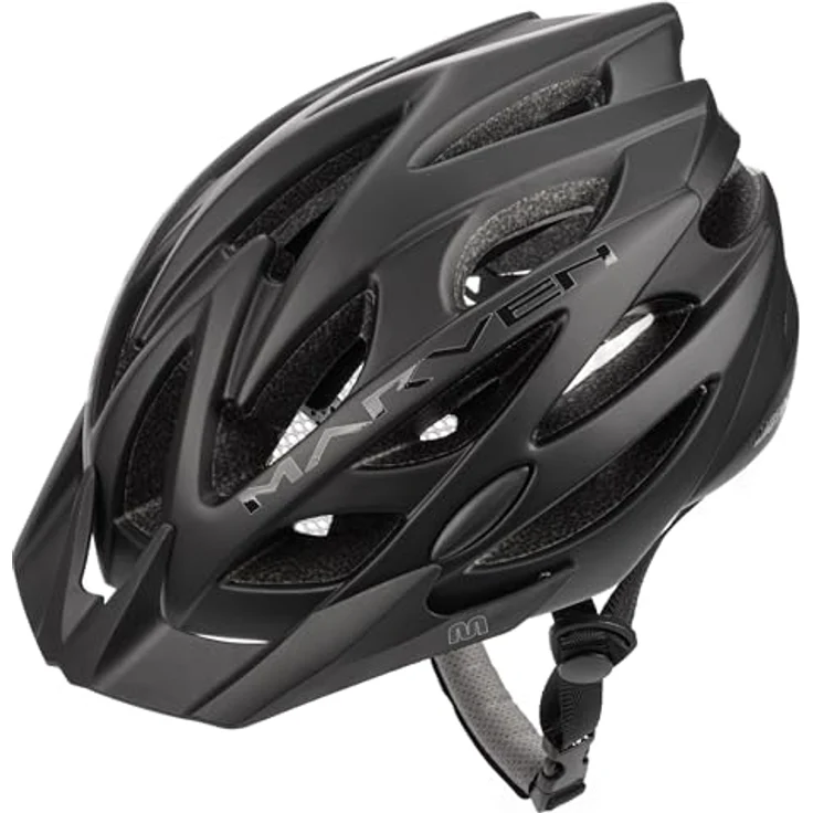 meteor® Marven Fahrradhelm, Ventilationssystem, Fliegennetz, hygienisches Innenleben, anpassbare Passform, schnellverschluss, für Herren, Damen und Kinder, ideal für MTB, BMX, Skaten und Scooter – Bild 3