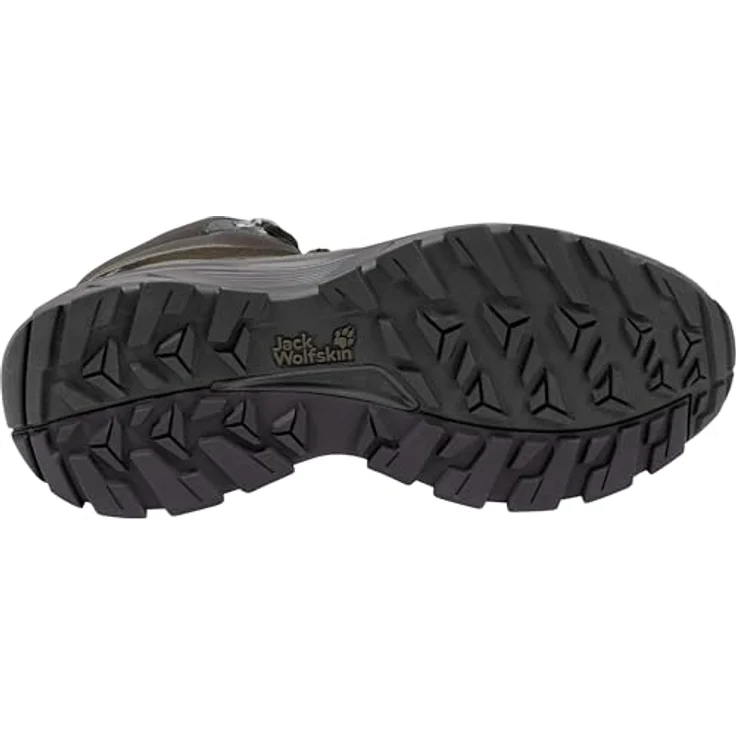 Jack Wolfskin Wild Hike Texapore Mid M, Herren Wanderschuhe mit wasserdichter TEXAPORE Membran und griffiger Gummiaußensohle, dunkelgrün, Größe 44 – Bild 9