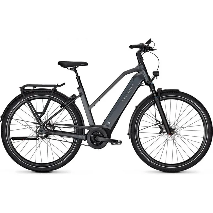 Kalkhoff Image 5.B Advance+ 28" E-Bike mit Trapezrahmen, Rahmengröße S 43cm, schwarz, leistungsstarker Bosch Antrieb und integrierter Akku