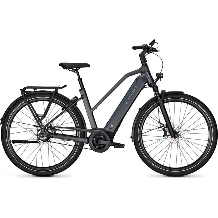 Kalkhoff Image 5.B Advance+ 28" E-Bike mit Trapezrahmen, Rahmengröße S 43cm, schwarz, leistungsstarker Bosch Antrieb und integrierter Akku