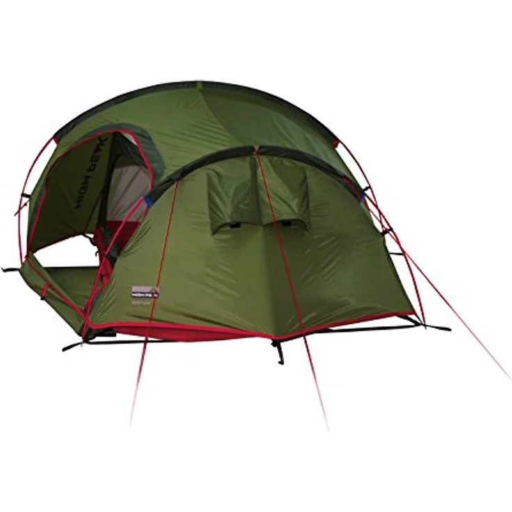 High Peak Leichtgewicht Sparrow Campingzelt für 2 Personen, Tunnelzelt nur 2,8 kg, 3000 mm wasserdicht, Innenzelt vormontiert – Bild 3