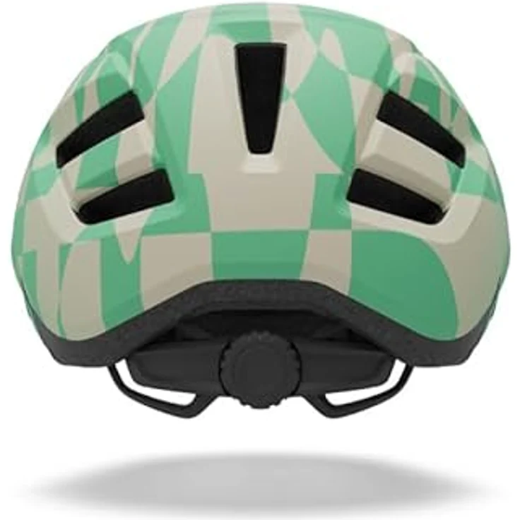 GIRO Fixture II Youth, Fahrradhelm mit optimierter Kühlung und Roc Loc Sport Anpassung, grün – Bild 3