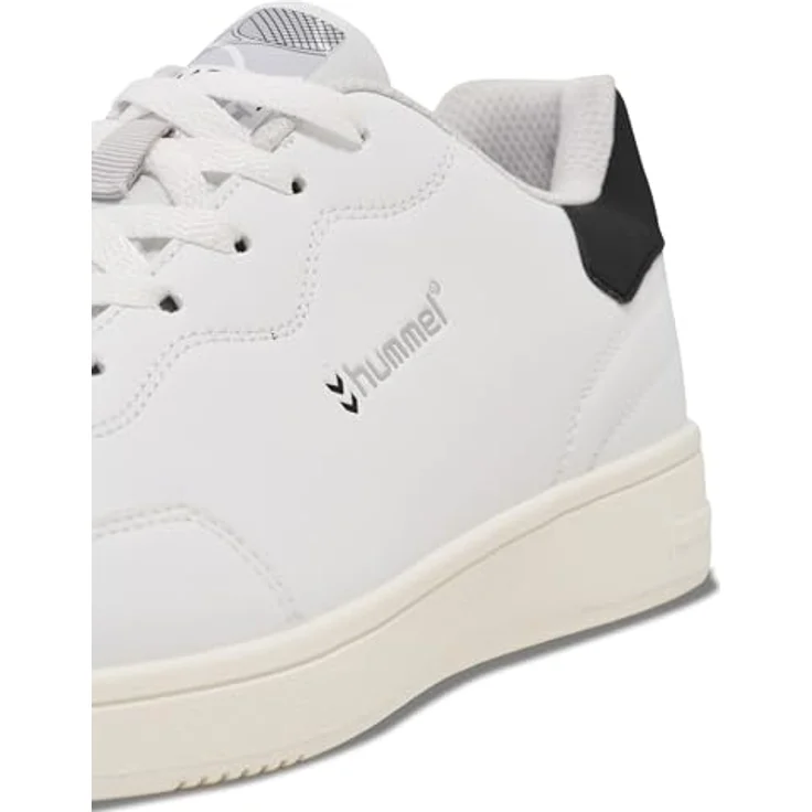 Hummel Match Point MP, Unisex Sneaker mit Aerotech-EVA-Außensohle, weiß/schwarz, Größe 40 EU – Bild 7