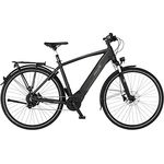 Fischer E-Bike Trekking, VIATOR 6.0i Elektrofahrrad für Herren, RH 55 cm, Mittelmotor 90 Nm, 36 V Akku im Rahmen, Graphit metallic matt, 28 Zoll